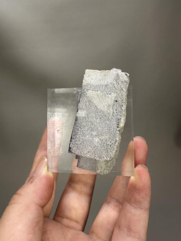 Fluorite Crystal Thumbnail | Natural Green Fluorite | Yaogangxian Mine China | Collector Mineral Specimen
