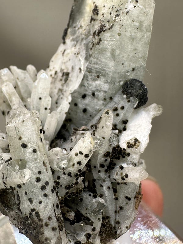 Quartz with Calcite Crystal Cluster | Natural Mineral Specimen | Inner Mongolia China | Collector Crystal