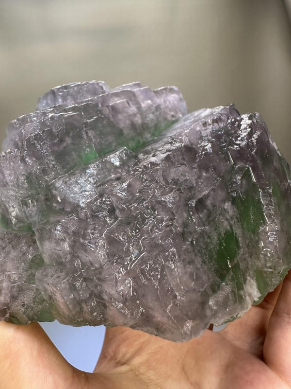 Large Green Fluorite Cluster | Natural Cubic Fluorite | Zhejiang China | Collector Mineral Specimen