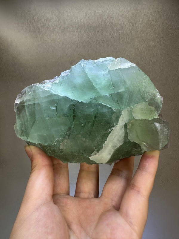 Large Green Fluorite Cluster | Natural Cubic Fluorite | Zhejiang China | Collector Mineral Specimen