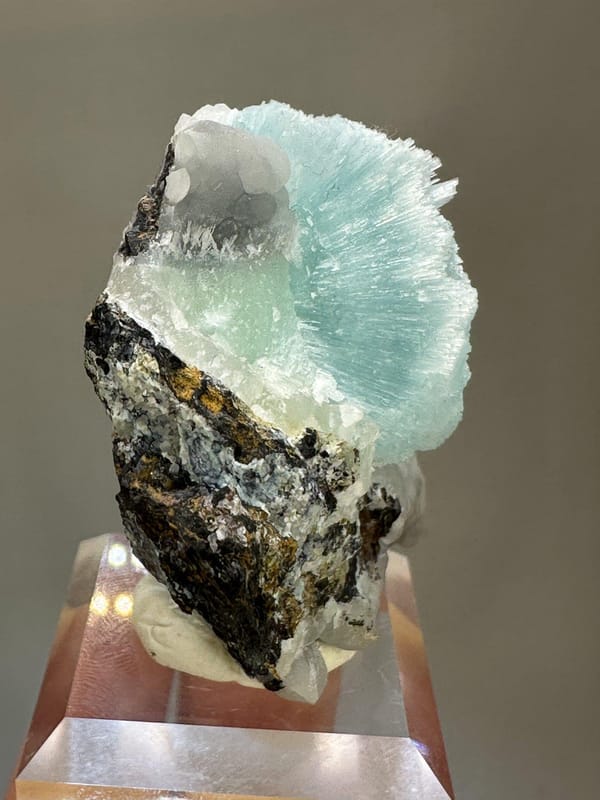 Blue-Veined Stone Specimen | Sodalite Natural Blue Mineral | Yunnan China | Collector Crystal