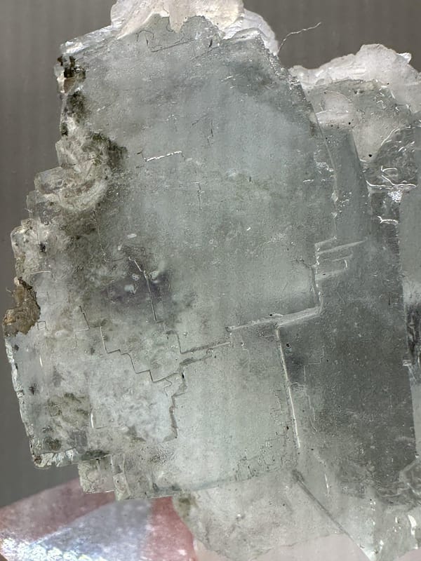 Fluorite with Calcite | Natural Green Fluorite Combination | Yaogangxian China | Mineral Specimen