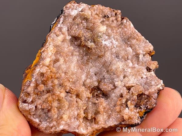 Calcite on Black Matrix — Locality Unconfirmed — view 7