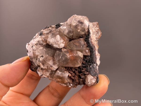 Calcite with Baryte — Daye Area, Hubei, China