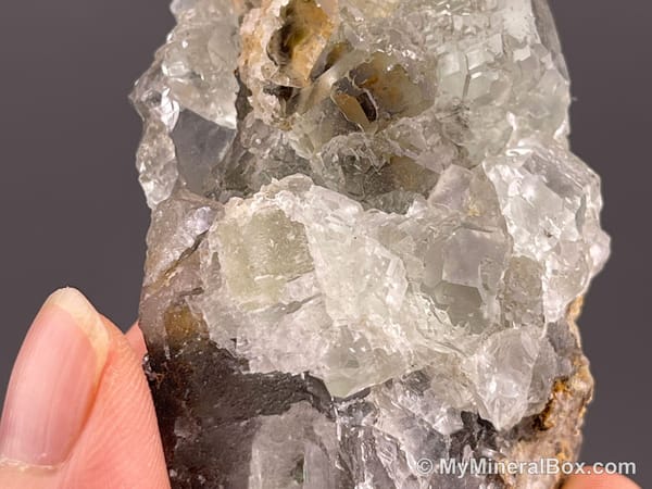 Fluorite with Quartz — Fujian, China — view 4