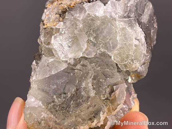 Fluorite with Quartz — Fujian, China — view 7