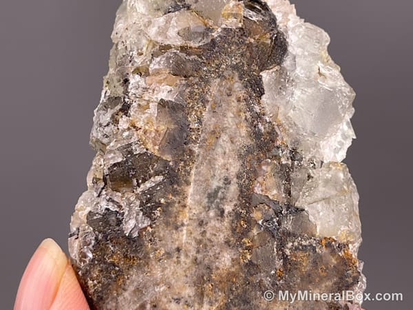 Fluorite with Quartz — Fujian, China — view 9