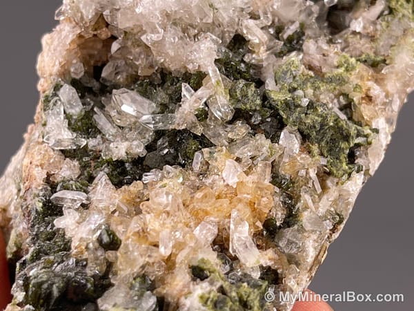 Garden Quartz with Epidote — Sichuan, China — view 6