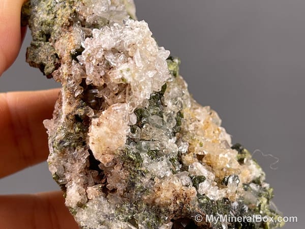 Garden Quartz with Epidote — Sichuan, China — view 7