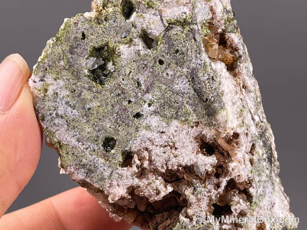 Garden Quartz with Epidote — Sichuan, China — view 8