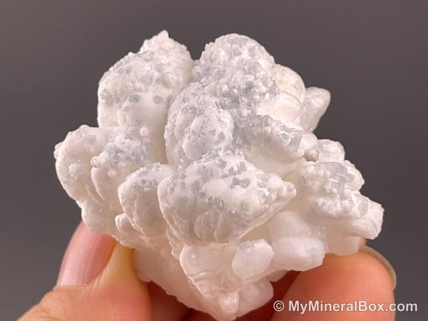 Hydrozincite with Possible Celestine — Dali, Yunnan, China — view 2