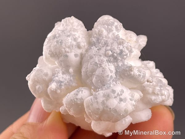 Hydrozincite with Possible Celestine — Dali, Yunnan, China — view 4