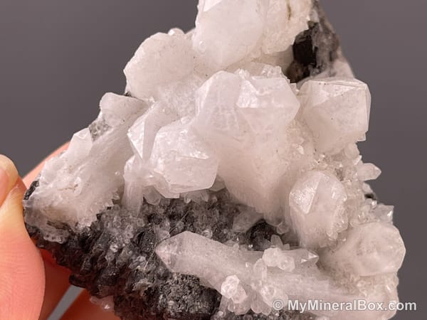 Quartz Cluster on Matrix — Inner Mongolia, China — view 13