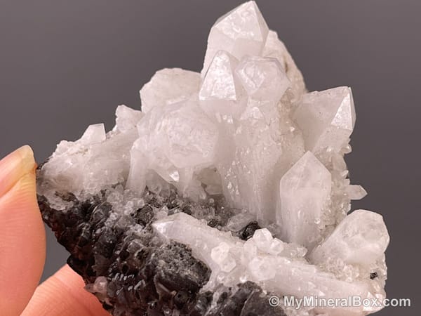 Quartz Cluster on Matrix — Inner Mongolia, China — view 3