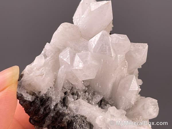 Quartz Cluster on Matrix — Inner Mongolia, China — view 4