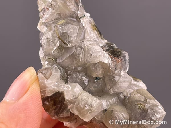 Stepped Calcite — Fujian, China — view 7