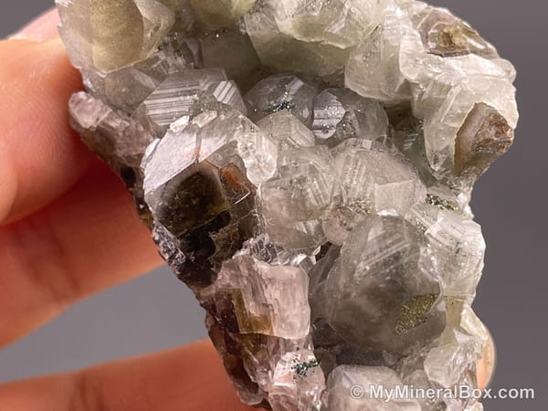 Stepped Calcite — Fujian, China — view 10