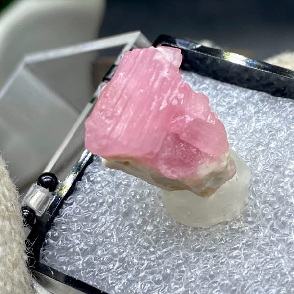 Natural tourmaline crystal from China, collector mineral specimen, photo 7 of 9
