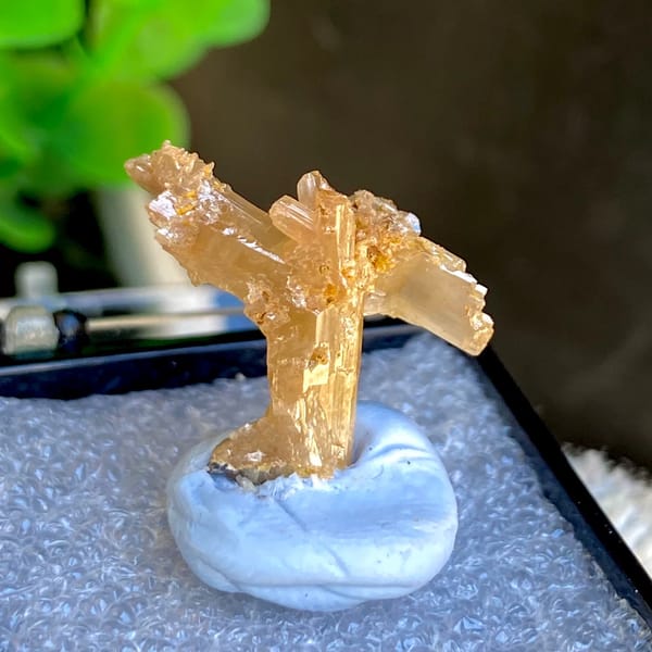 Cerussite crystals, raw mineral specimen for collectors, photo 2 of 5