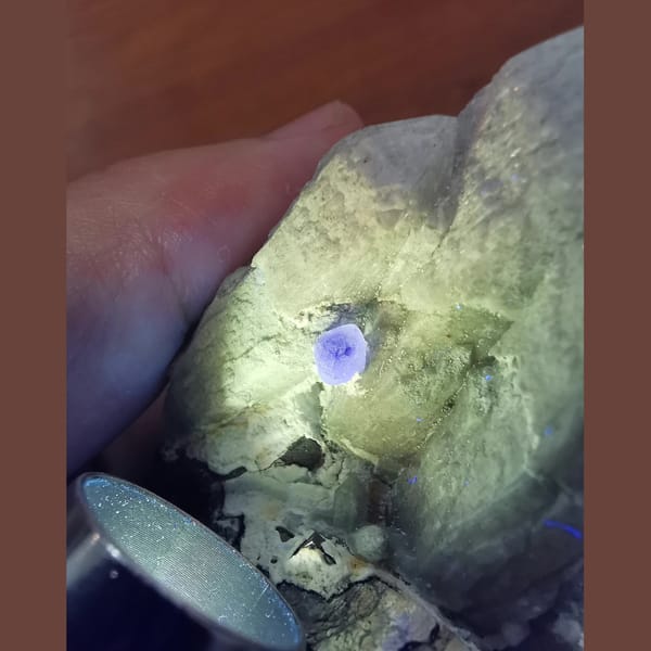 Raw quartz crystal cluster with arsenopyrite, mineral specimen, photo 8 of 8