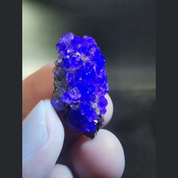 Fluorite crystal cluster, natural mineral for display, photo 5 of 5