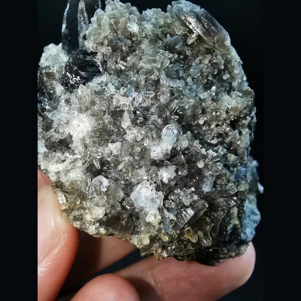 One-of-a-kind smoky quartz crystal specimen, photo 4 of 4