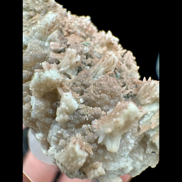 Pink Quartz Cluster Inner Mongolia 4.5 cm — detail view