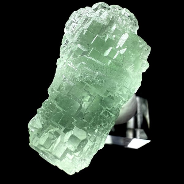 Stepped Green Fluorite 6.0 cm — alternate view