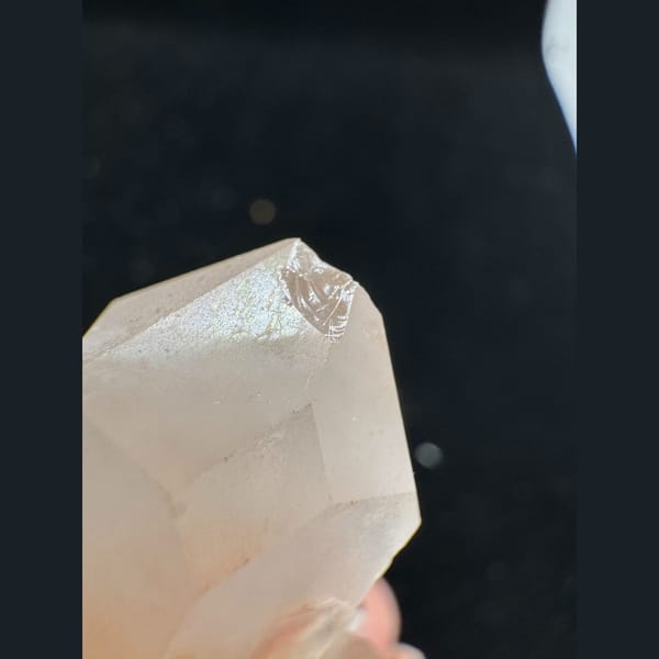 Peach Quartz Cluster Madagascar 8.0 cm — alternate view