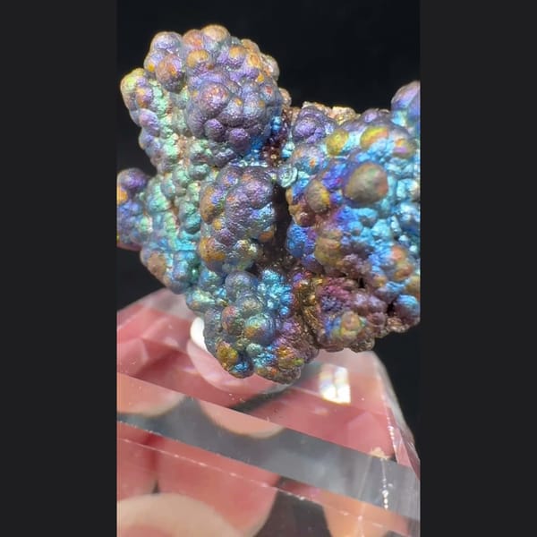 Rainbow Iridescent Limonite Guangdong 4.0 cm — alternate view