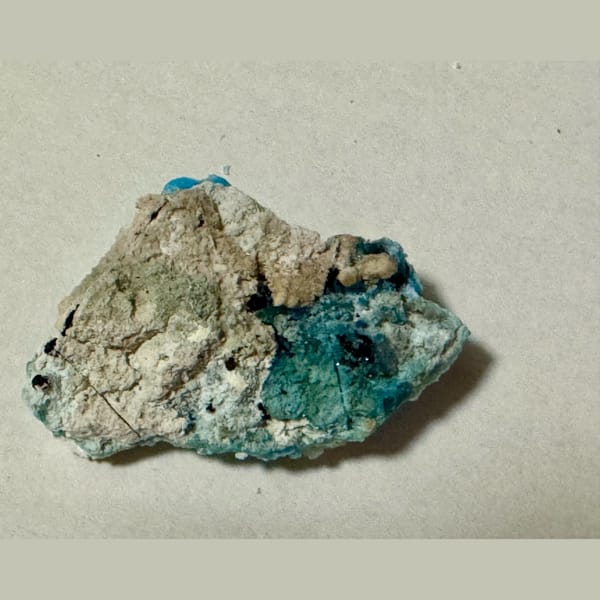 Blue Gibbsite with White Inclusions Guizhou 4.0 cm — alternate view