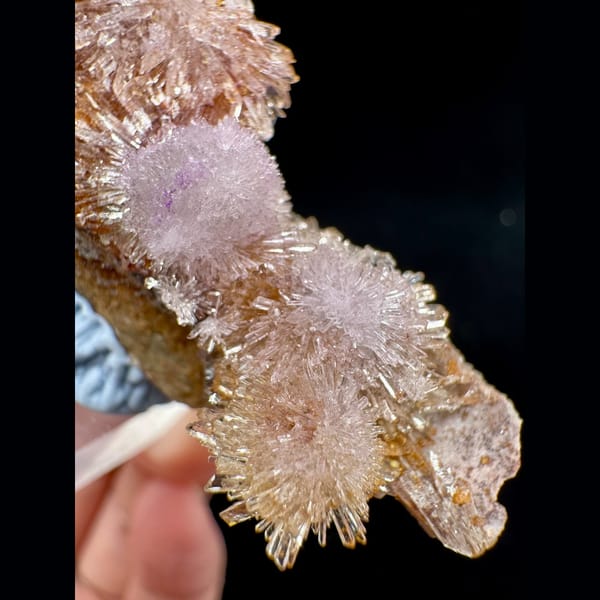 Pink-Purple Creedite Flower 5.0 cm — alternate view