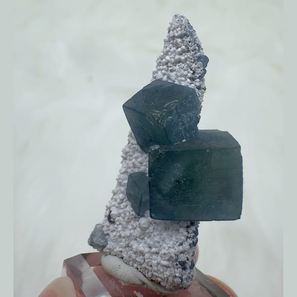 Morandi Blue-Grey Fluorite Inner Mongolia 4.0 cm — alternate view