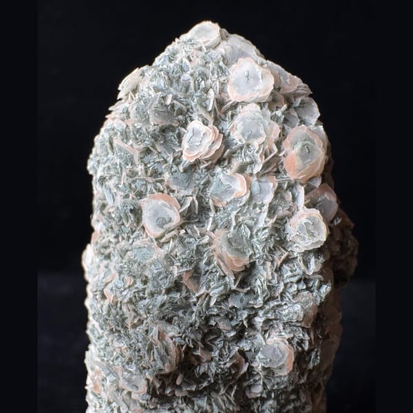 Quartz with Pink Petal Calcite Inner Mongolia 5.0 cm — alternate view