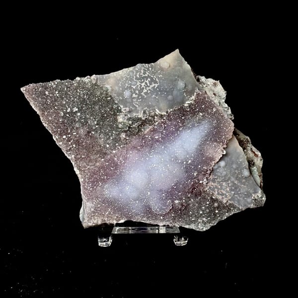 Purple Phantom Quartz Brazil 12.0 cm — complete view