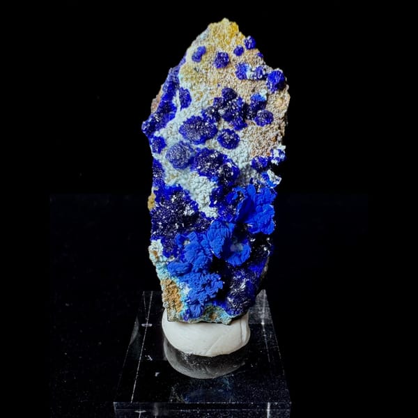 Azurite with Malachite Yunnan 4.0 cm — complete view