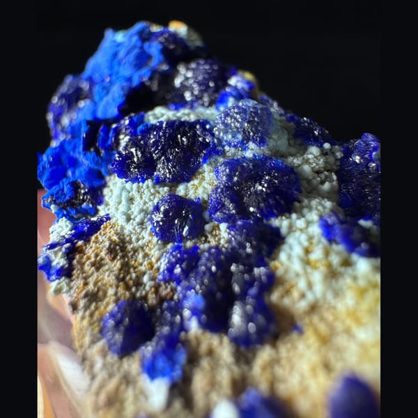 Azurite with Malachite Yunnan 4.0 cm — detail view