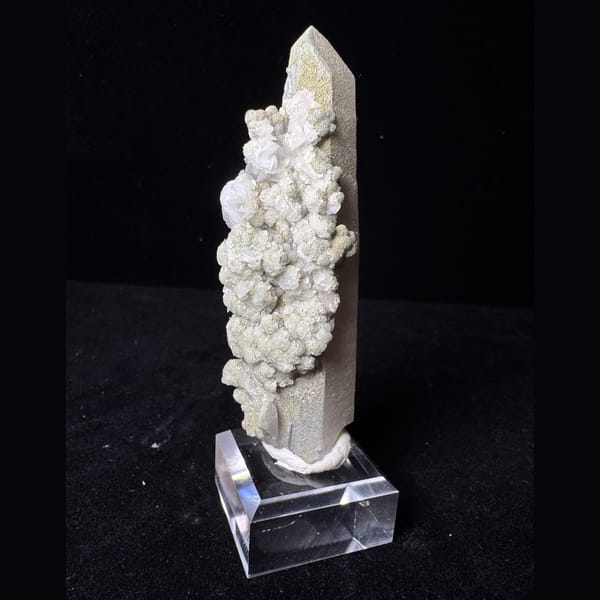 White Quartz with Calcite Inner Mongolia 8.0 cm — alternate view