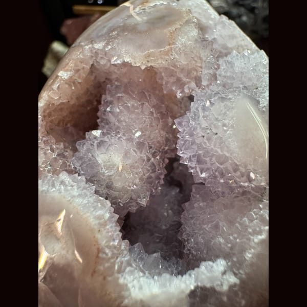 Sakura Agate Geode Egg 10.0 cm — alternate view