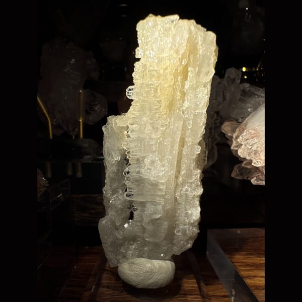 Healed White Quartz Crystal 10.0 cm — alternate view