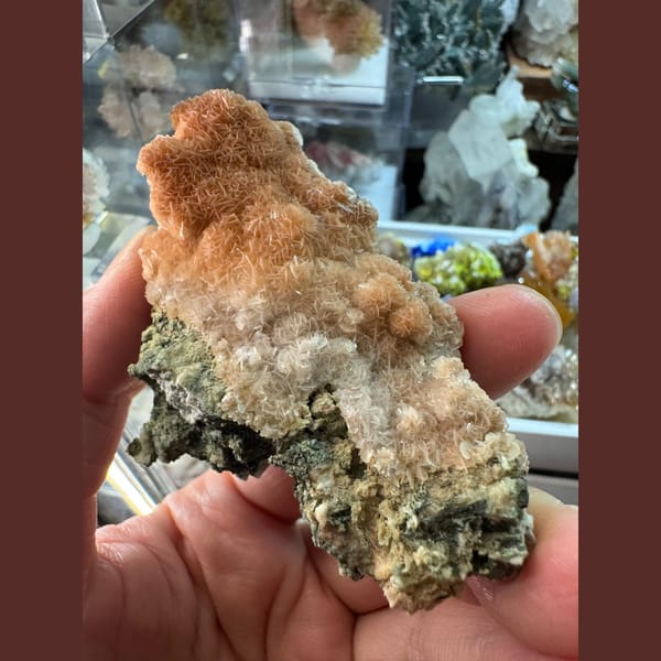 Red Lace Calcite Inner Mongolia 7.2 cm — alternate view