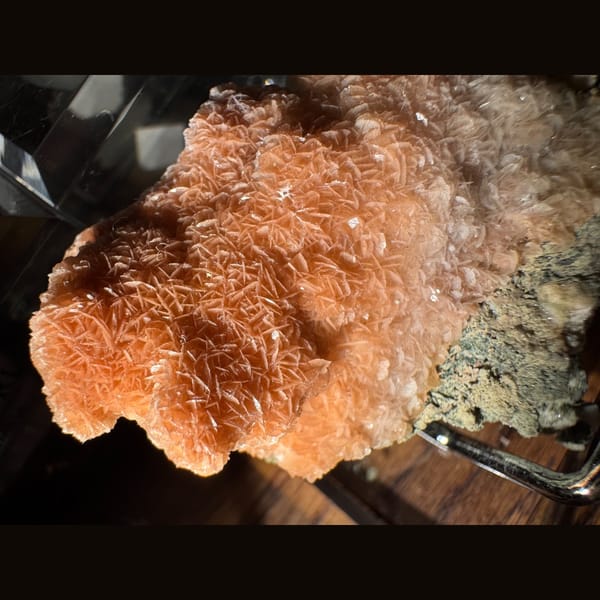 Red Lace Calcite Inner Mongolia 9.0 cm — alternate view