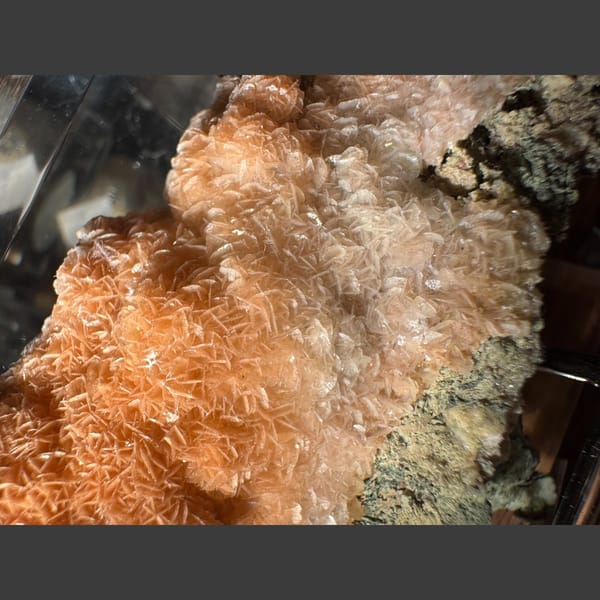 Red Lace Calcite Inner Mongolia 9.0 cm — detail view