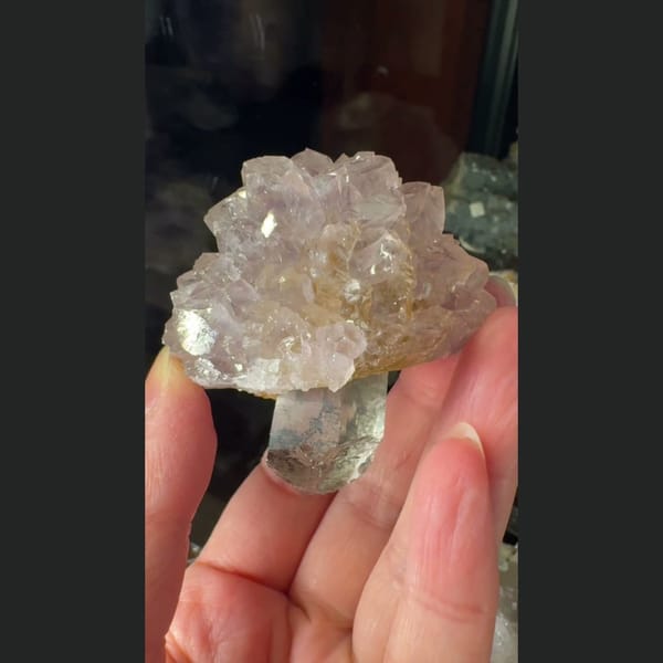 Cap Quartz Cluster Inner Mongolia 7.0 cm — complete view
