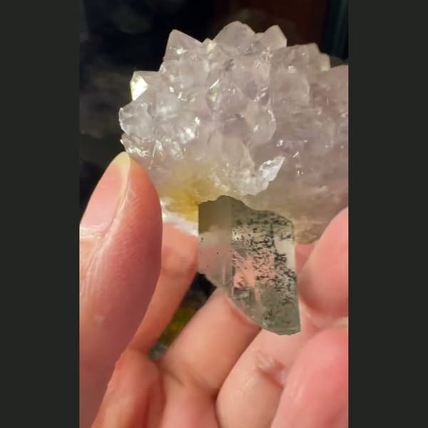 Cap Quartz Cluster Inner Mongolia 7.0 cm — alternate view
