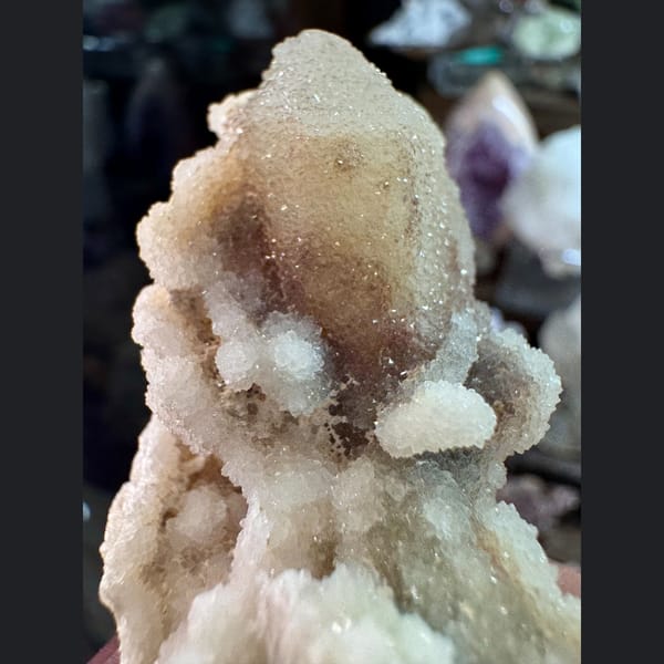 Sugar Quartz Cluster South Africa 8.0 cm — complete view