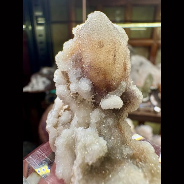 Sugar Quartz Cluster South Africa 8.0 cm — detail view