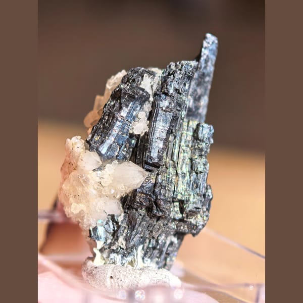 Galena with Fluorite and Quartz — Yaogangxian - complete view