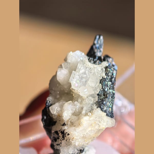 Galena with Fluorite and Quartz — Yaogangxian - alternate view