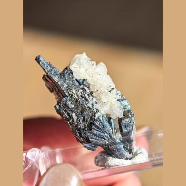 Galena with Fluorite and Quartz — Yaogangxian - detail view